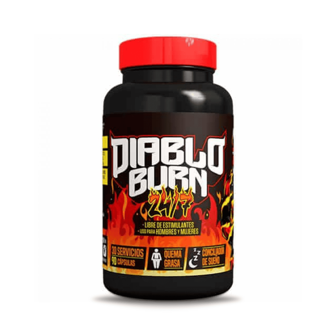 Quemador Insane Labz Diablo Burn 24/7 90 Caps - Body Fit Supplements