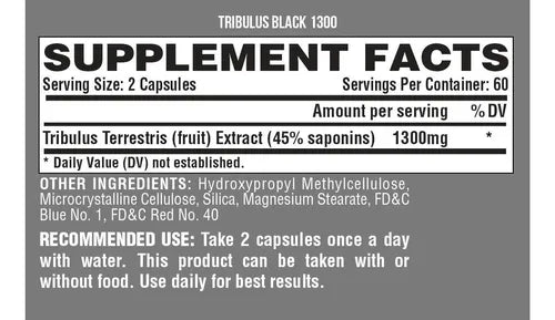 Nutrex Tribulus Black 1300