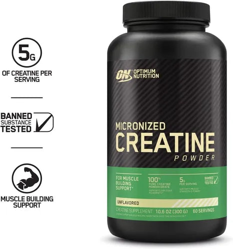 60 serv | Creatina Optimum Nutrition Powder - Body Fit Supplements