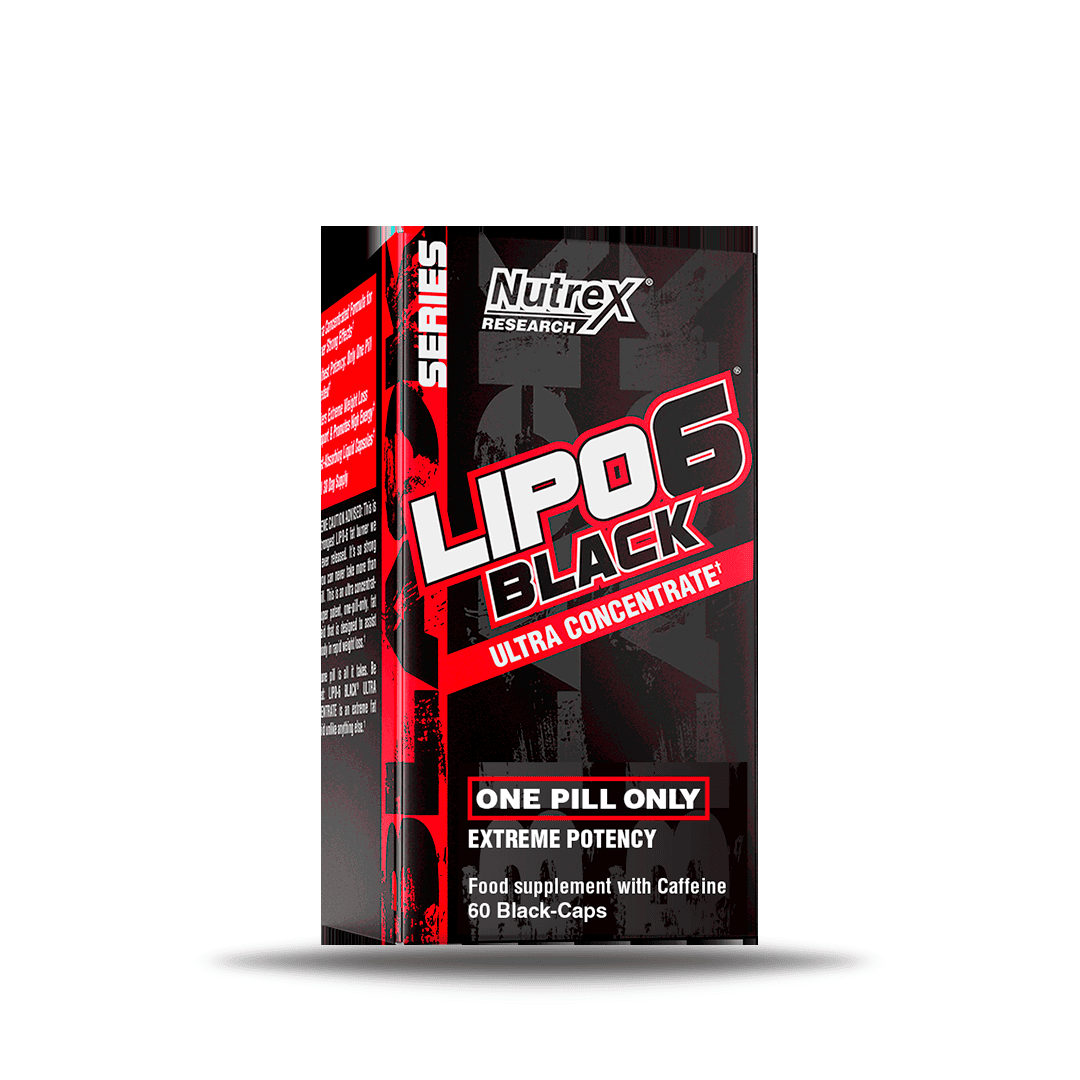 Quemador Nutrex Lipo 6 Black Uc Rojo - Body Fit Supplements