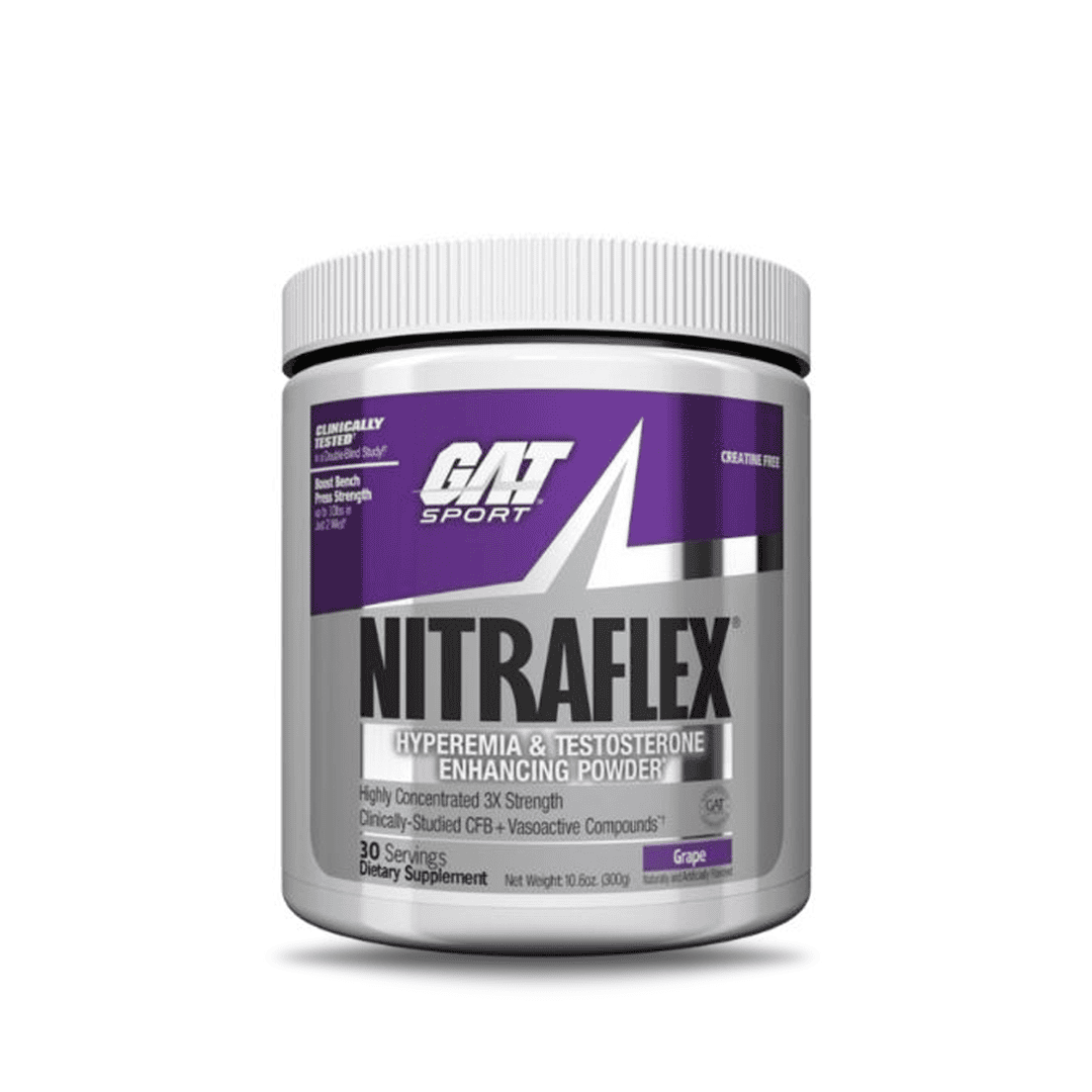 Pre Entreno GAT Nitraflex 300 Grs - Body Fit Supplements