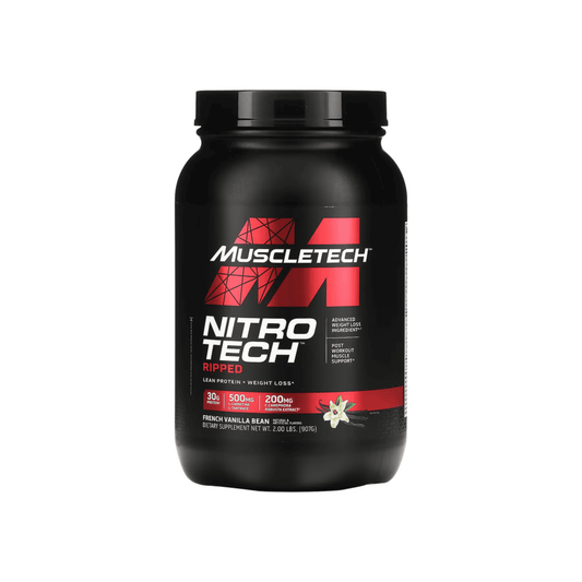2 Lbs | Proteina Muscletech Nitro Tech Ripped - Body Fit Supplements