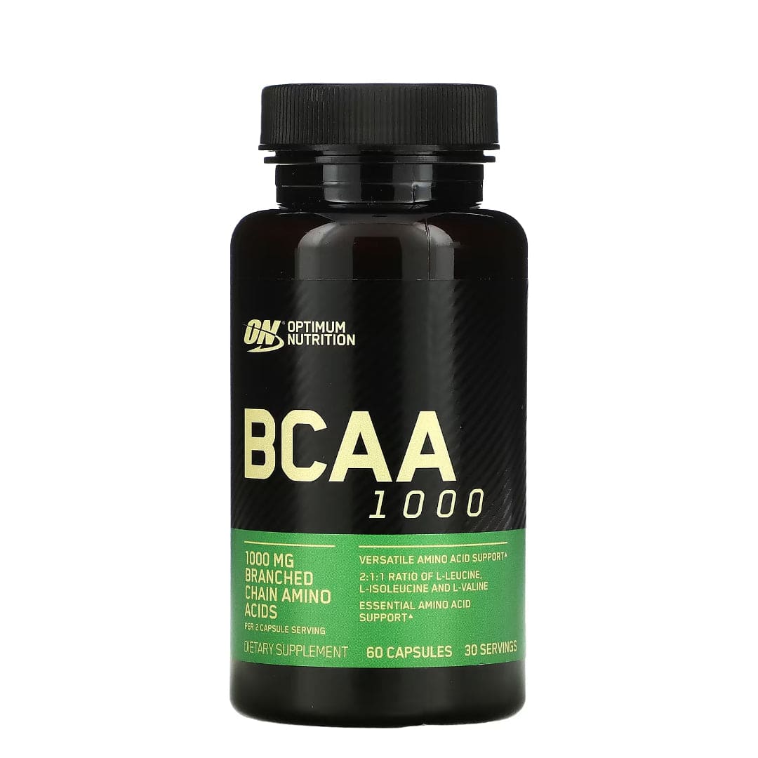 60 Caps | Bcaas Optimum Nutrition - Body Fit Supplements