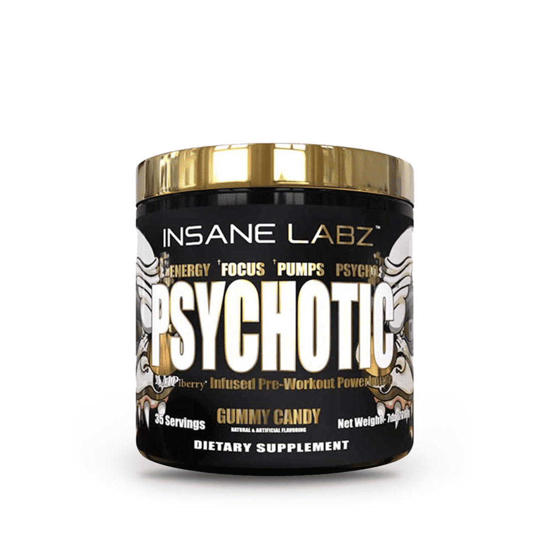 Pre Entreno Insane Labz Psychotic Gold - Body Fit Supplements