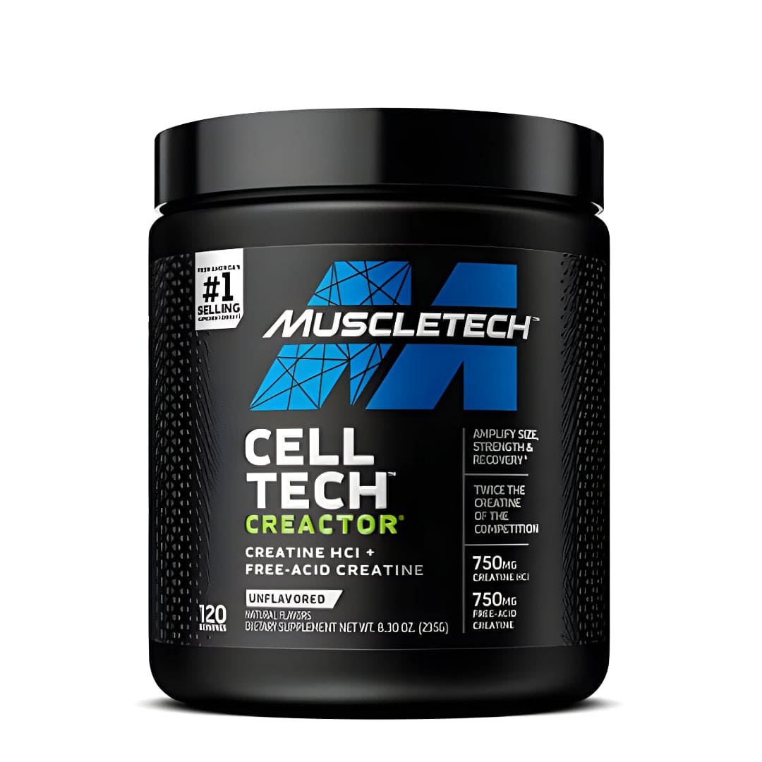 120 Servicios | Cell Tech Creator Mustletech - Body Fit Supplements