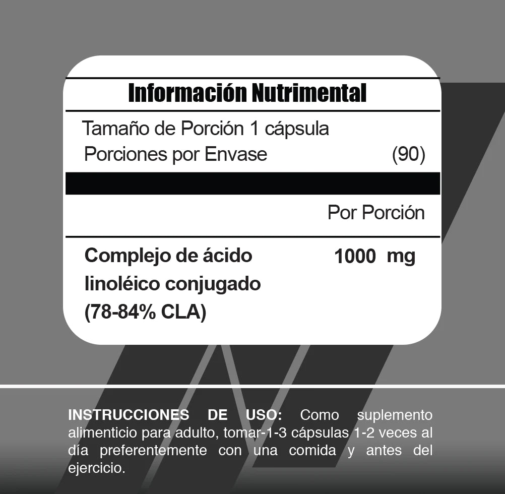 90 caps | CLA + Meta Nutrition - Body Fit Supplements