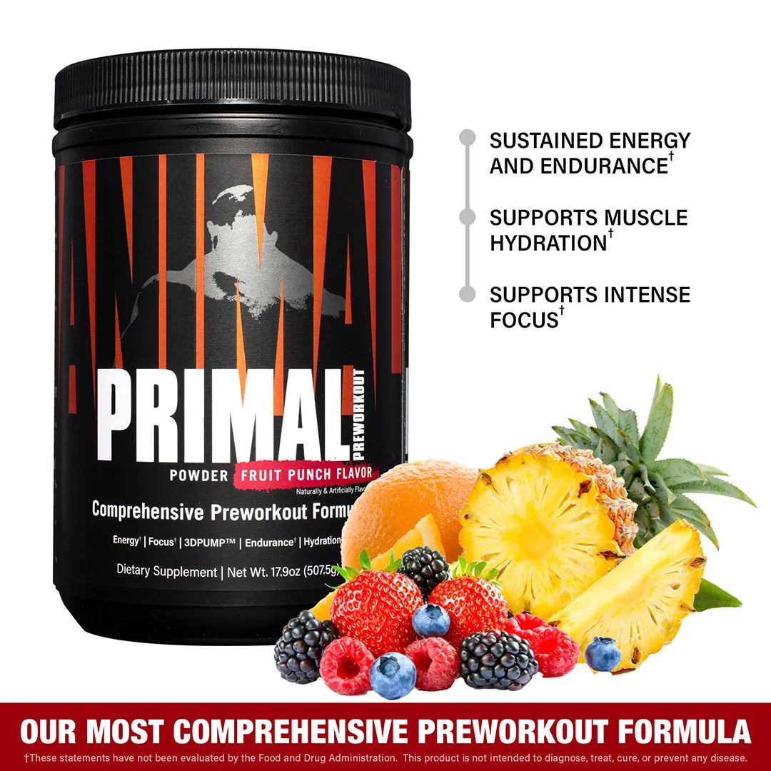 Pre entreno Animal Primal - Body Fit Supplements
