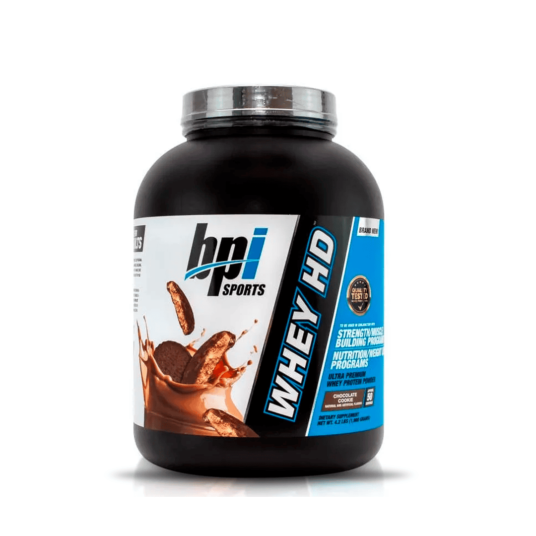 50 Servicios | Proteina BPI Whey-Hd 4.1 Lbs - Body Fit Supplements